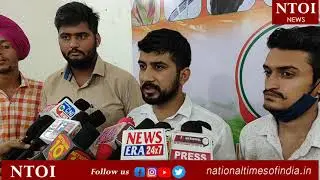 JAMMU: NSUI supports agitating class 10th students, demands mass promotion.