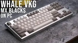 Lin Whale VKG - Cherry MX Blacks Sound Test
