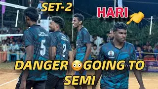 Quater Finals Danger boys vs st Joseph’s Kerala set-2 | firevolleyball 