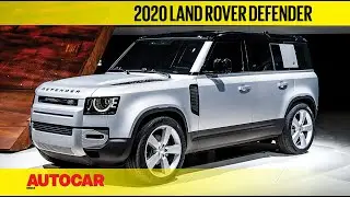 2020 Land Rover Defender First Look | Frankfurt Motor Show 2019 | Autocar India