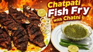 Chatpati Fish Fry with Chatni | Crispy & Full of Masala