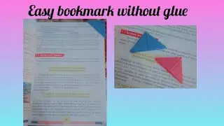 Easy bookmark for A4 size paper|Without glue|art and craft|
