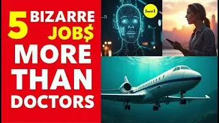 5 Bizarre Jobs That Pay More Than Doctor#BizarreJobs #HighPayingJobs