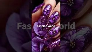painted Smash glossy press nails😍#nails #nailart #10million #2026 # fashion world#followme