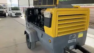 2013 Atlas Copco XAS 400 JD7 Towable Compressor For Virtual Online Auction March 11, 2023