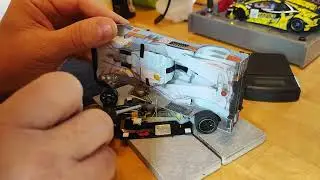 Disca WEC Aston Martin Lola Digipalooza slot car preparation