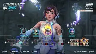 Overwatch 2 | Escort on Havana | Competitive (Silver 1) | Brigitte & Juno | won by mere inches!