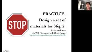 ARGUMENT VS EVIDENCE module