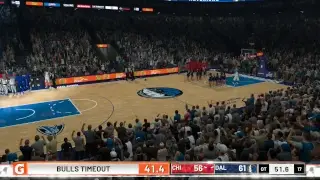 NBA2K19 | Season Simulation | Bulls @ Mavericks