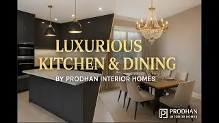 Luxurious Kitchen & Dining Decoration | Modern Home Interior Design | Prodhan Interior Homes