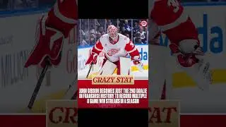 John Gibson has been a huge pick up! #johngibson #detroitredwings #redwings #hockey