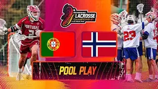 Portugal 🇵🇹 vs Norway 🇳🇴 | Pool Play | 2025 European Men's Lacrosse Championship