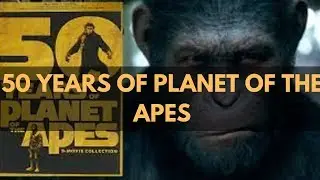 50th Anniversary Planet of the Apes set in Bluray unboxing