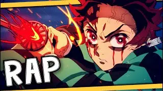TANJIRO RAP! 'Hinokami Dance Off' ft. Mir Blackwell (Demon Slayer) - Connor Quest!