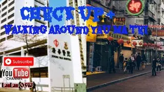 #PREMIER32 After checked up in the hospital,we walked around Yau Ma Tei area