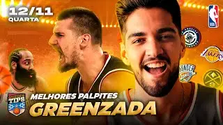 PALPITES DA NBA PARA HOJE 12 11 2025 (QUARTA-FEIRA) + BILHETE PRONTO