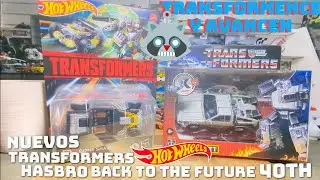 Transformers 🦝 🔥 Hot Wheels 🔥 Bone Shaker 🔥 Hasbro 🔥 40th back to the future transformers 