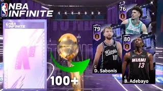 Insane 100 Limited Time Epic Player Packs Opening In NBA Infinite!
