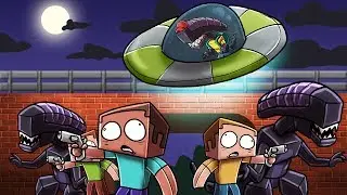Minecraft - ALIEN CHILD CREATES MIND CONTROLLED ARMY! (Mad Alien Scientist)