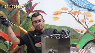 Asador de barril para apartamento prepara asados f&aacute;cil en casa