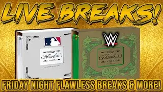 FLAWLESS FRIDAY NIGHT!! | Flawless MLB & WWE Breaks + Multi-Year Chrome MLB + More!! (RGL 3953-3957)