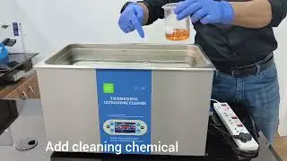 Set up - 22 Liter Digital Display Ultrasonic Cleaner | Lab Ultrasonic #ultrasoniccleaner