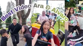 Best video Ara & Alvaro | video lucu | trending #aradanalvaro #youtube #keripikkentangmasboy 