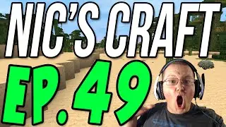 EPIC STAIR CASE OF EPICNESS!! - Nic's Craft Ep. 49 (1.8 Vanilla Let's Play!)