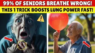 SENIORS: Do THIS Every Afternoon to Boost Lung Strength & Breathe Easier Naturally