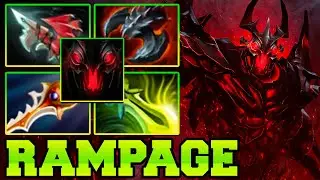 SF Shadow Fiend Dota 2 Rampage Carry Meta - Best Pro Gameplay Build Guide 7.34