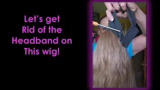 I love these headband wigs but hate the headband!