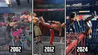 The Evolution Of Hell In A Cell Finishers In WWE Games !!! (2002 - 2024)