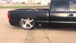 Illusion 6 Raceline Billet's on Henry Granados Truck