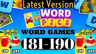 WORD PICS WORD GAME level 181 182 183 184 185 186 187 188 189 190
