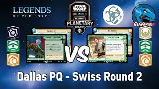 Star Wars Unlimited - Set 5 Dallas PQ (Sealed) - Swiss Round 2: Snoke vs. Obi-Wan