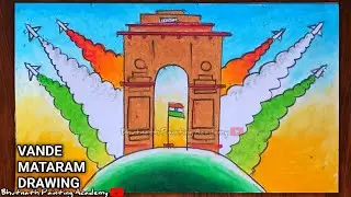 vande mataram drawing