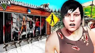 ကျနော့်အိမ်မှာ ကိုယ်ပိုင် Zombie စခန်းလေးဆောက်ခဲ့တယ် | Zombie House in GTA V | SMART On Live