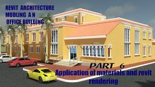 Revit for Beginners: Adding Materials and Rendering in Office Building Design