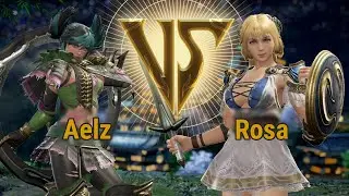Aelz (Tira) VS Rosa (Sophitia) | Soulcalibur VI
