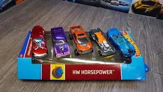 HORSEPOWER 5 Pack - HOTWHEELS #hotwheels #horsepower #5pack