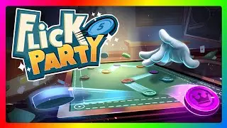 Let's Try: Flick Party demo - a fun balatro style #roguelite deckbuilder with billiards mechanics