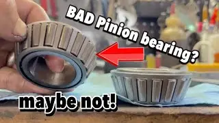1996 Ford F-150 rear pinion seal and outer bearing replacement