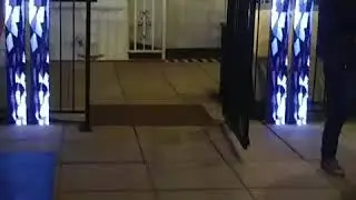 MMA walkout with Eye Candy Led Ribbonz