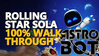 Rolling Star Sola 100% Walkthrough Astro Bot