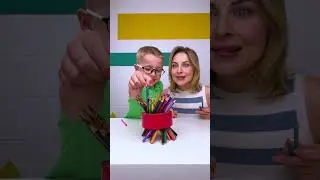 DIY Pencil Game With Mom 😍🖋️