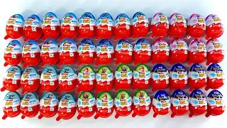New Kinder Joy Collection Opening || Satisfying Unpacking Of Kinder Surprise Eggs || ASMR 