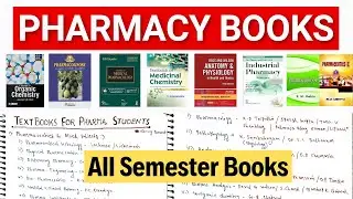 Best Books for Pharmacy Students | Text Books | Reference Books | PCI Syllabus | Being Pharmacist