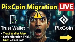 PixCoin Mainnet Migration 2026 🚀 | Trust Wallet Se Coin Transfer Ka Asaan Tarika