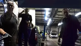 YOU'RE PUTTING US AT RISK BY FILMING US!!! West Weymouth Police Station