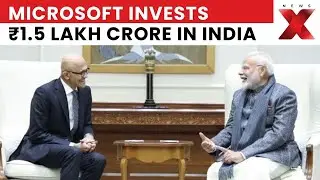 Microsoft's Investment: Microsoft Makes Historic ₹1.5 Lakh Crore AI Investment to Transform India